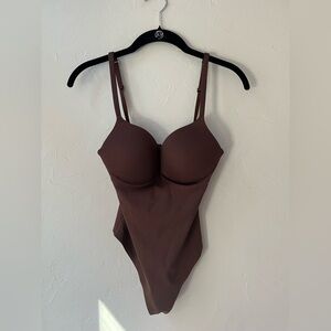 SKIMS Brown Push Up Sculpting Bodysuit NWT
